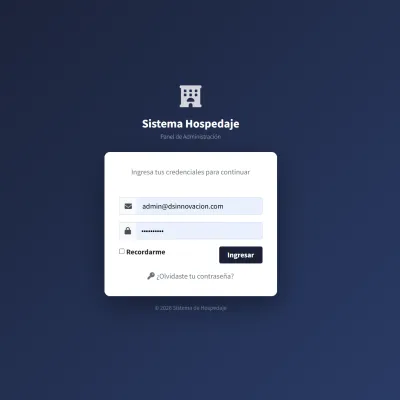 Sistema de Reservas y Administración Hotelera