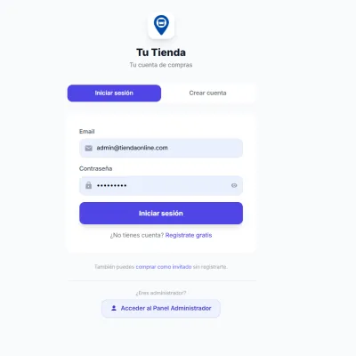 Sistema de Administración de Tienda Virtual